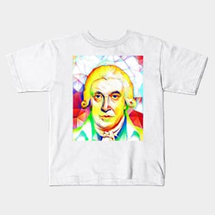 James Watt Colourful Portrait | James Watt Artwork 11 Kids T-Shirt